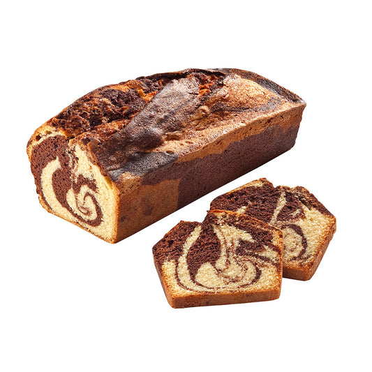 Le cake marbré