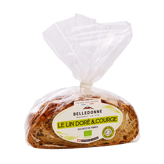 Les grandes tranches lin doré & courge