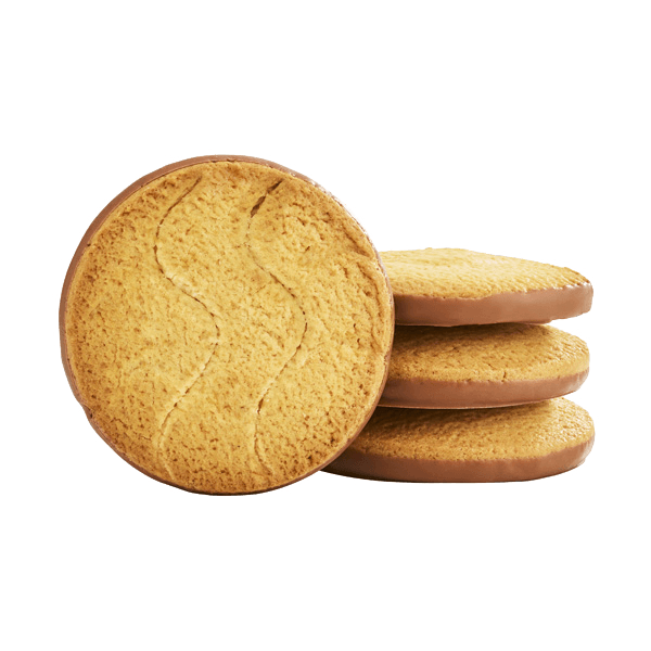 Biscuit nappé chocolat au lait bio - vrac 1,5 kg (env. 56 biscuits)