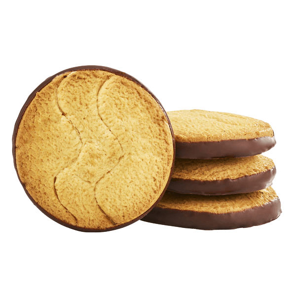 Biscuit nappé chocolat noir bio - vrac 1,5 kg (env. 56 biscuits)