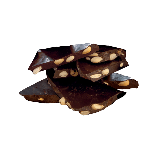 Plaque à casser chocolat noir 74% amandes bio - vrac 1,5 kg – Belledonne bio